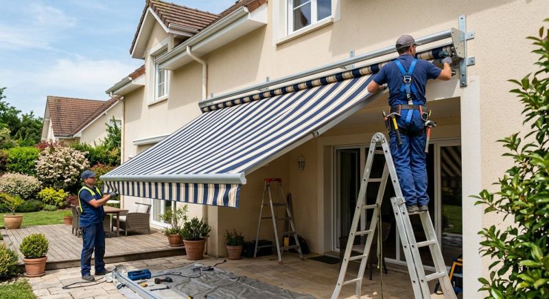 Canvas Awning Color And Style Options