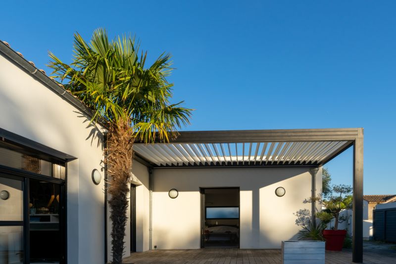 Metal Awning Installation