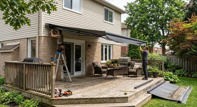 Residential Awning Installation