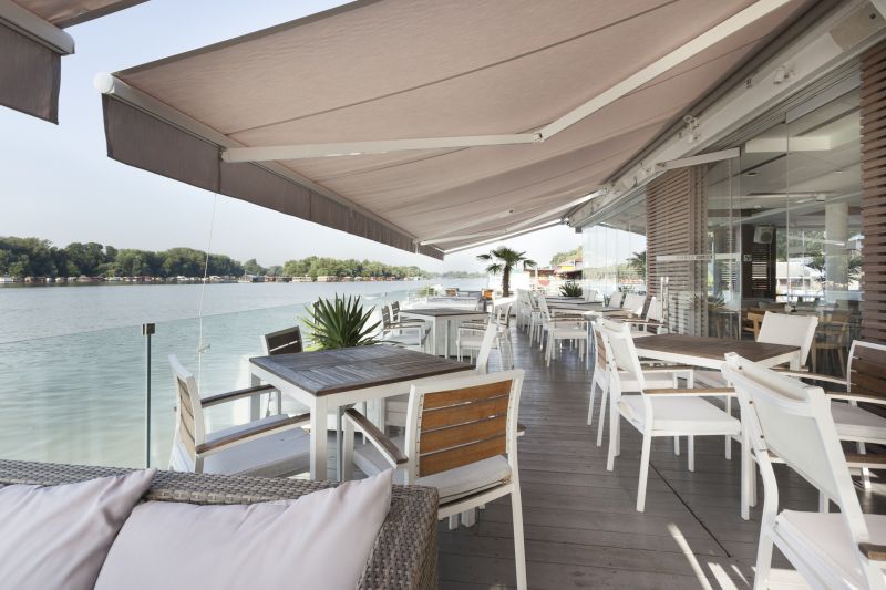 Restaurant Awning Installation