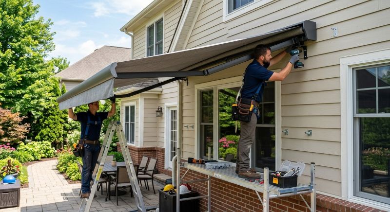 Retractable Awning Installation