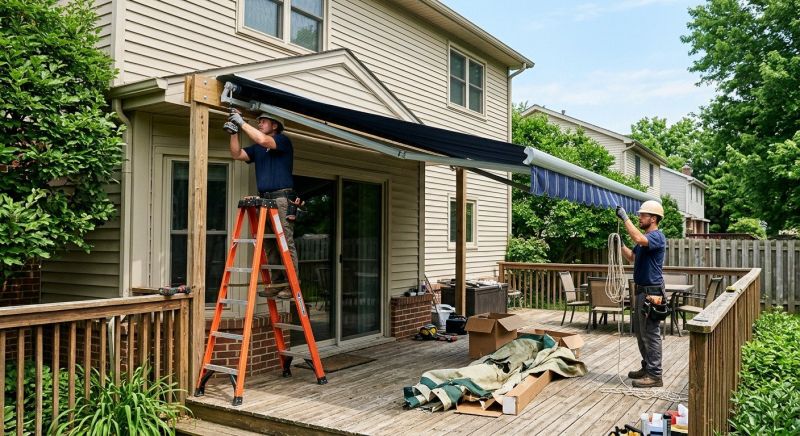 Why Businesses Install Commercial Awnings